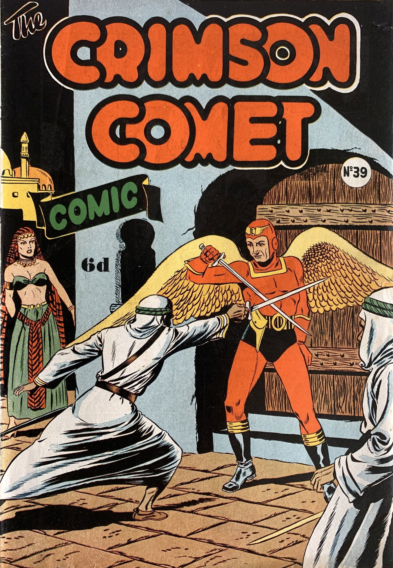 The Crimson Comet Comic (Action Comics, 1952? series) #39 ([August 1952?])