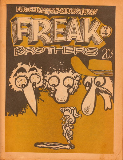 The Collected Adventures of The Fabulous Furry Freak Brothers  #4 (April 1975)