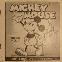Mickey Mouse by Walt Disney (John Sands, 1933 series) #1 — Mickey Mouse (page 1)