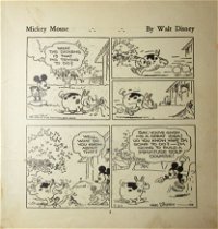 Mickey Mouse by Walt Disney (John Sands, 1933 series) #1 — Untitled (page 1)