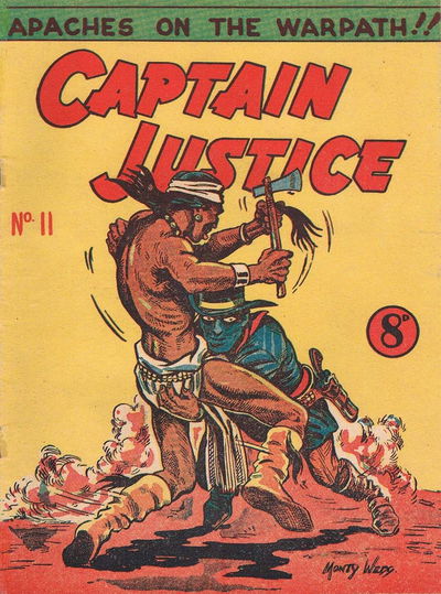 Captain Justice (New Century, 1950 series) #11 [October 1951?]