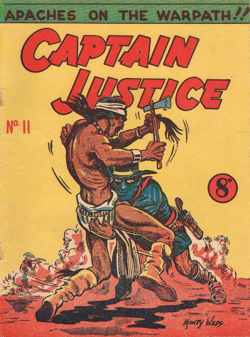 Captain Justice (New Century, 1950 series) #11 ([October 1951?])
