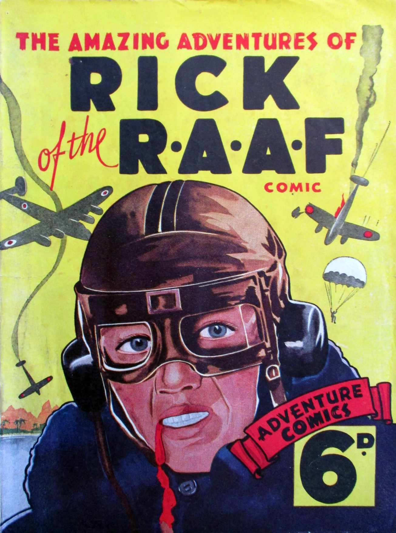 The Amazing Adventures of Rick of the R.A.A.F. Comic (NSW Bookstall, 1944?)  — Adventure Comics ([1944?])