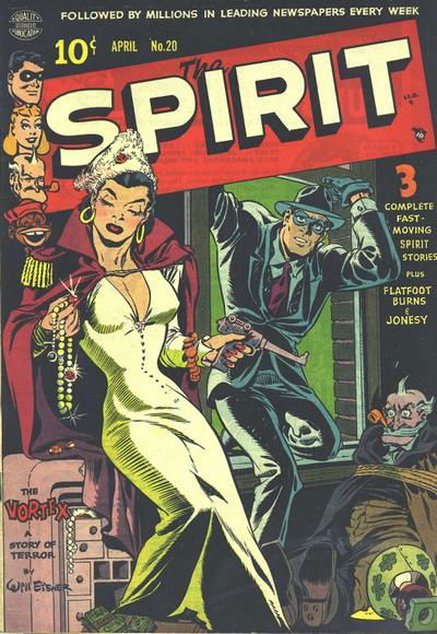 The Spirit (Quality, 1944 series) #20 April 1950