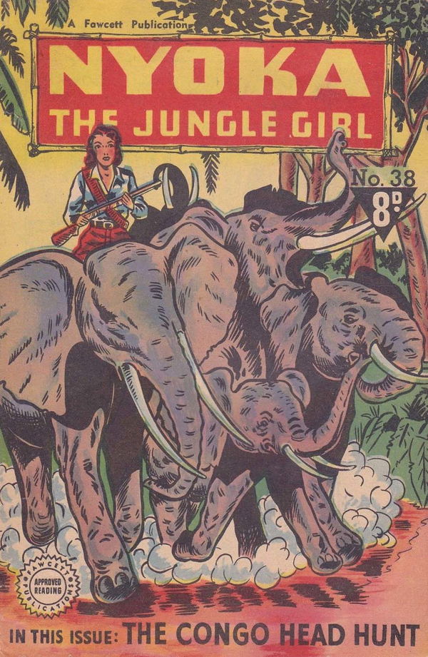 Nyoka the Jungle Girl (Cleland, 1949 series) #38 ([June 1952?])