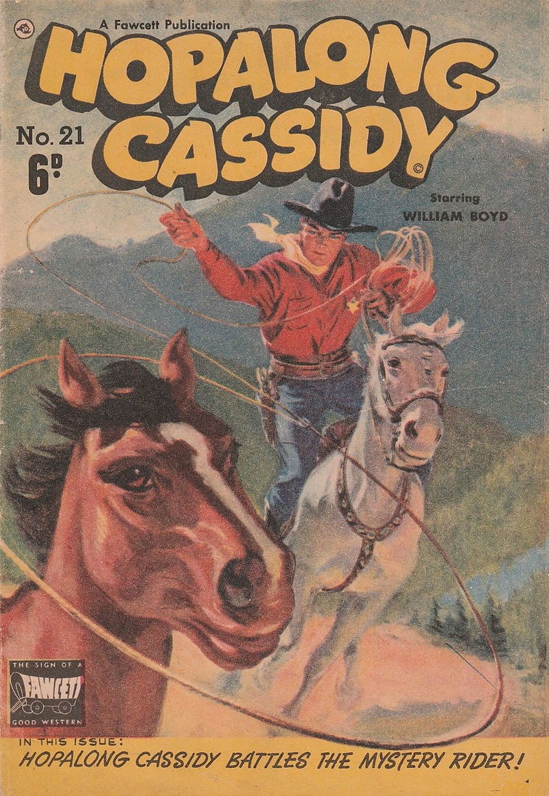 Hopalong Cassidy (Cleland, 1949 series) #21 ([July 1950?])