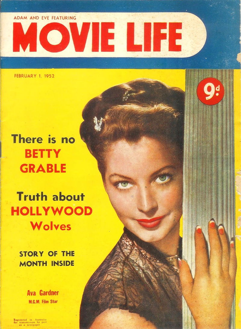Adam and Eve Featuring Movie Life (Southdown Press, 1945 series) v6#8 (1 February 1952)