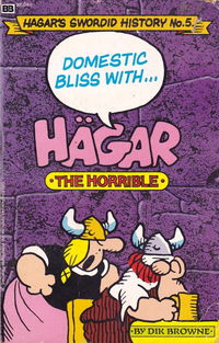Hagar's Swordid History (Budget Books, 1986 series)  #5 [305128-5] ([1986?]) — Domestic Bliss with Hägar the Horrible