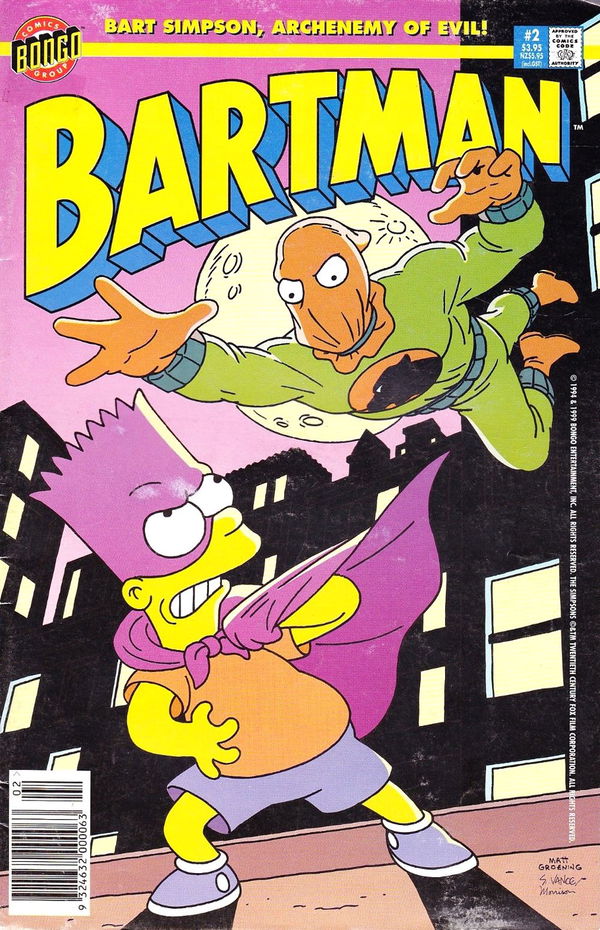 Bartman (Otter Press, 1999 series) #2 (1999)