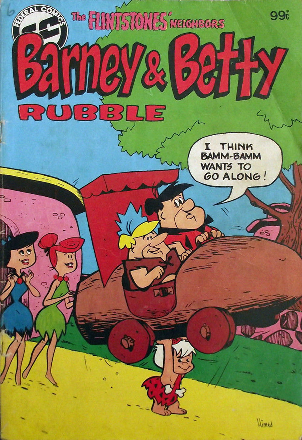 The Flintstones' Neighbors Barney & Betty Rubble (Federal, 1983?)  ([1983?])
