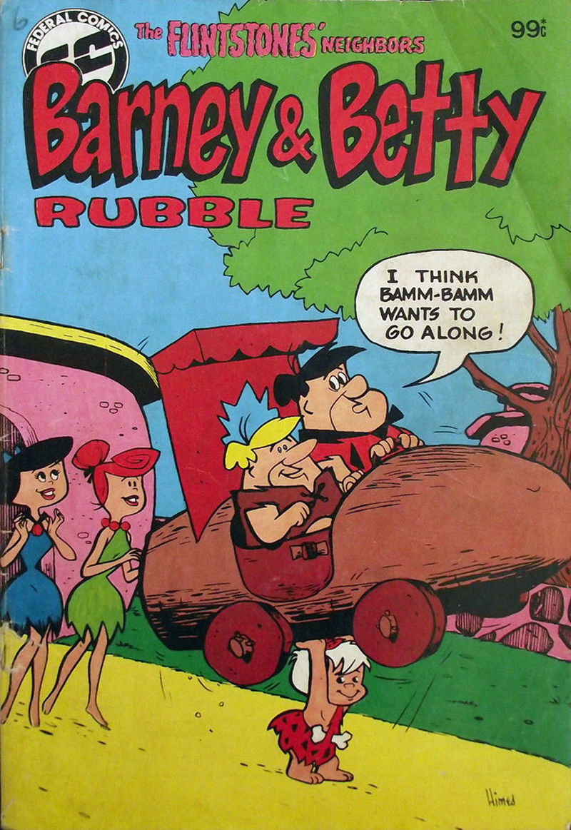 The Flintstones' Neighbors Barney & Betty Rubble (Federal, 1983?)  ([1983?])