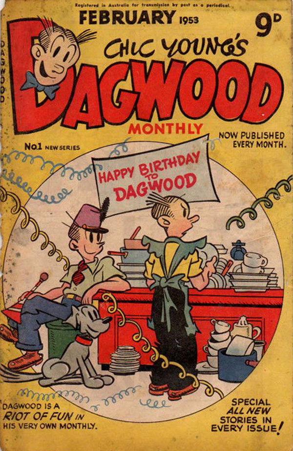 Dagwood Monthly (ANL, 1953 series) #1 (February 1953)