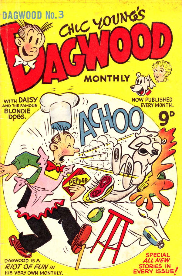 Chic Young's Dagwood Monthly (Magman, 1951? series) #3 (April 1951)