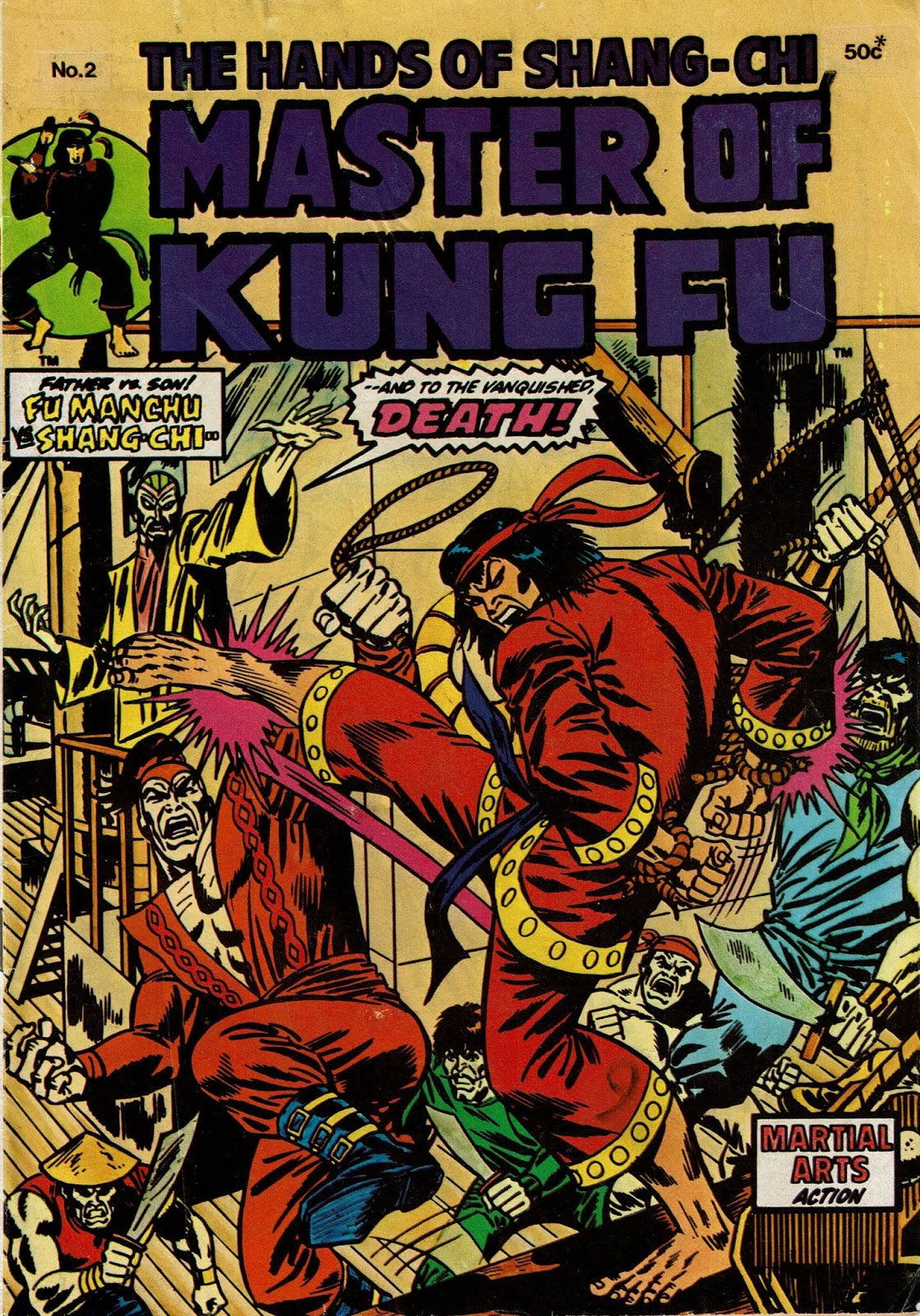 Master of Kung Fu (Yaffa/Page, 1977 series) #2 ([May 1978?])