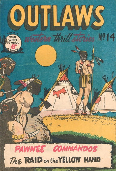 Outlaws Western Thrill Stories  #14 ([November 1952?])