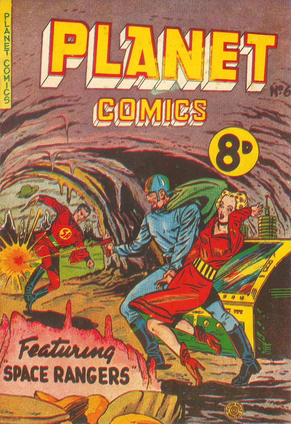 Planet Comics (HJ Edwards, 1951 series) #6 ([June 1951?])