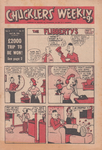 Chucklers' Weekly  v2#51 (20 April 1956)