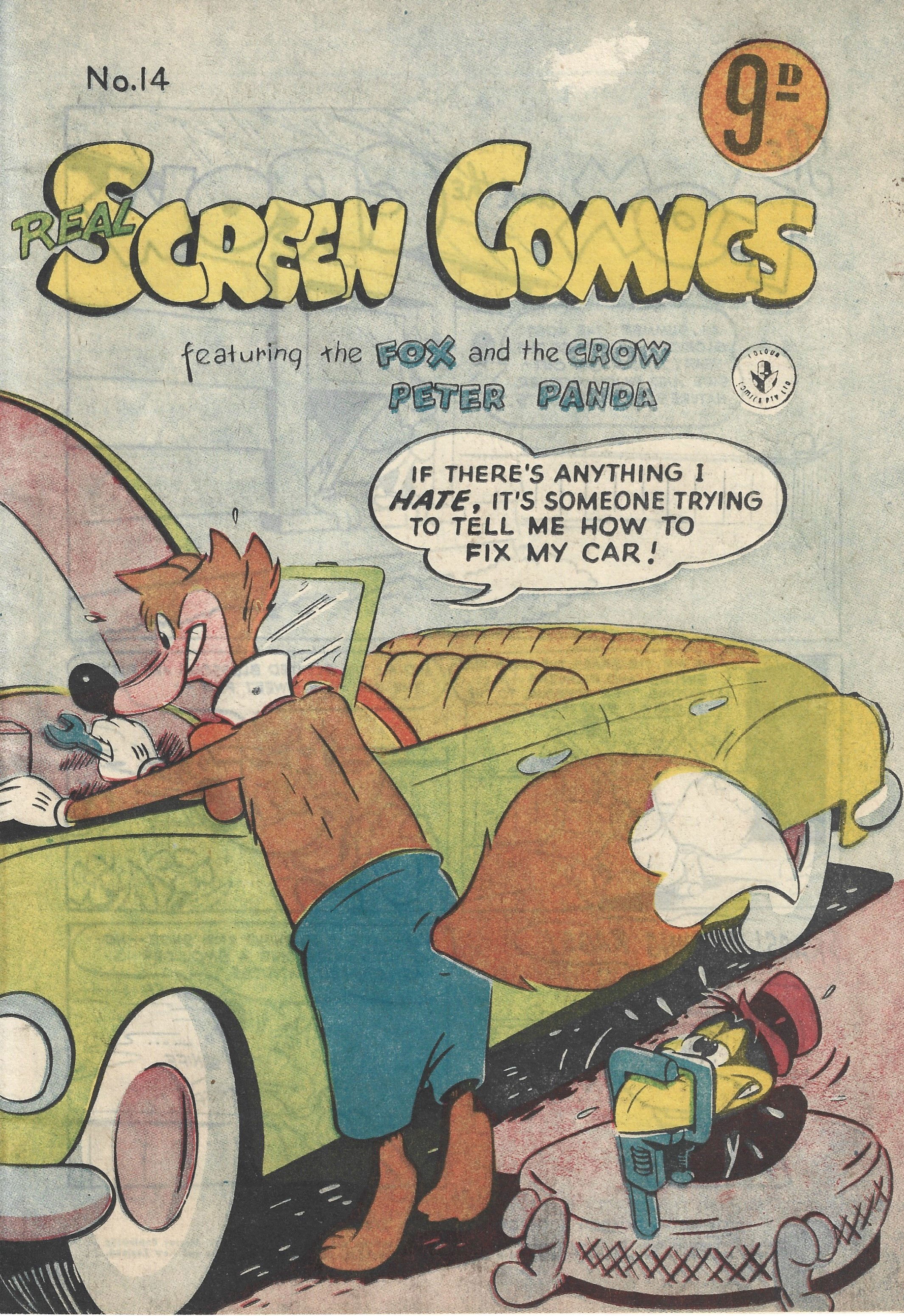 Real Screen Comics (Colour Comics, 1954 series) #14 ([June 1955])