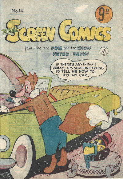 Real Screen Comics  #14 ([June 1955])