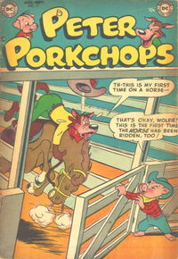 Peter Porkchops (DC, 1949 series) #17 August-September 1952