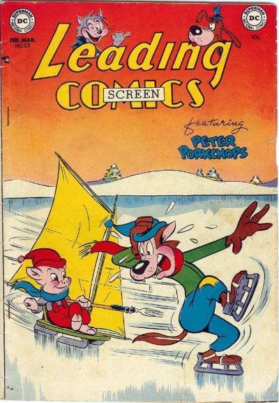 Leading Screen Comics (DC, 1950 series) #53 (February-March 1952)