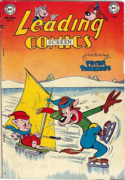 Leading Screen Comics (DC, 1950 series) #53 February-March 1952