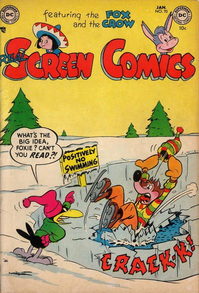 Real Screen Comics (DC, 1945 series) #70 January 1954