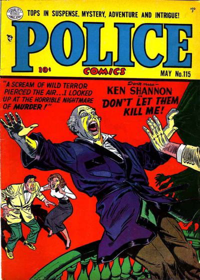 Police Comics (Quality, 1941 series) #115 (May 1952)