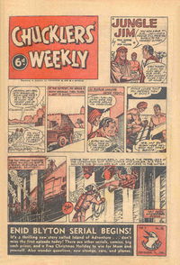 Chucklers' Weekly (Consolidated Press, 1954? series) v1#30 19 November 1954