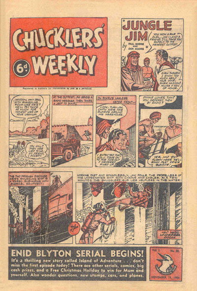 Chucklers' Weekly  v1#30 (19 November 1954)