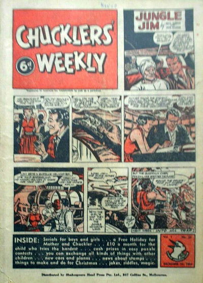 Chucklers' Weekly (Consolidated Press, 1954? series) v1#33