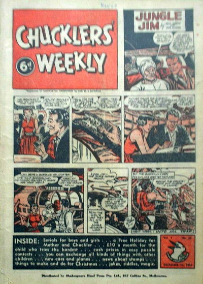 Chucklers' Weekly  v1#33 (10 December 1954)