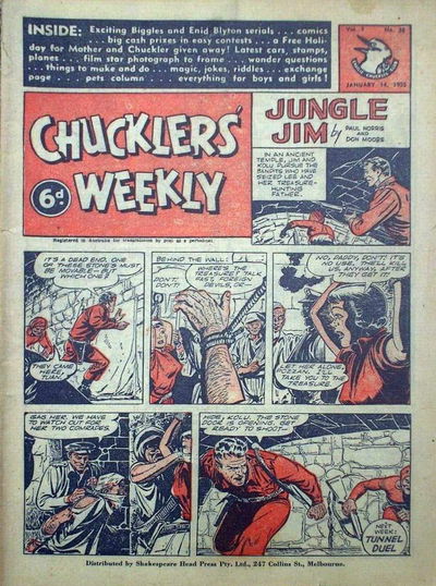 Chucklers' Weekly (Consolidated Press, 1954? series) v1#38