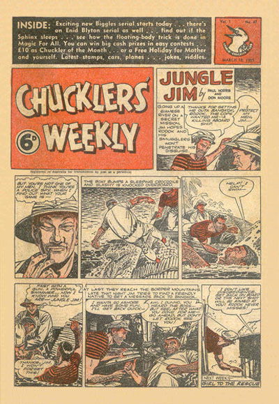 Chucklers' Weekly (Consolidated Press, 1954? series) v1#47 18 March 1955