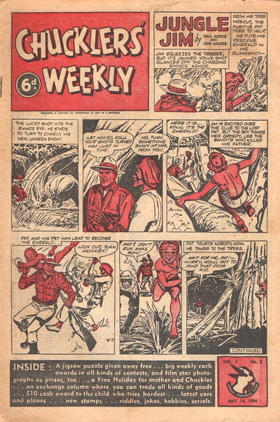 Chucklers' Weekly  v1#3 (14 May 1954)
