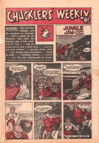 Chucklers' Weekly  v1#16 (13 August 1954)