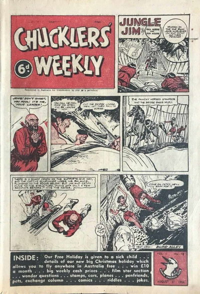Chucklers' Weekly  v1#18 (27 August 1954)