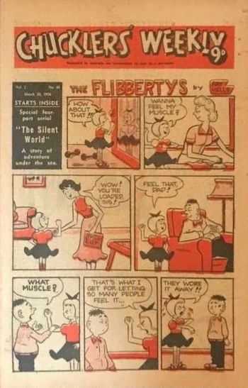Chucklers' Weekly (Consolidated Press, 1954? series) v2#48 (30 March 1956)