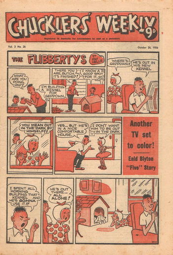 Chucklers' Weekly (Consolidated Press, 1954? series) v3#26 (26 October 1956)
