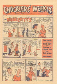 Chucklers' Weekly (Consolidated Press, 1954? series) v4#7 14 June 1957