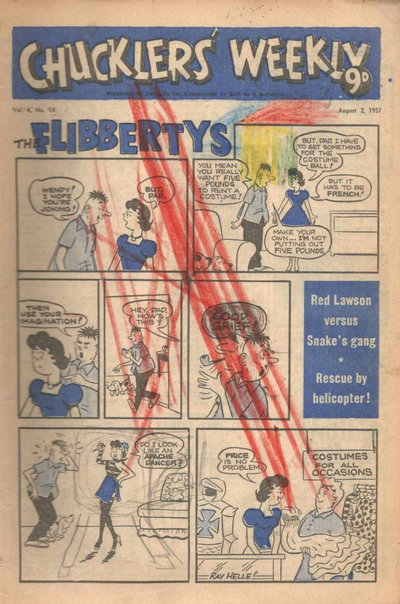 Chucklers' Weekly  v4#14 (2 August 1957)