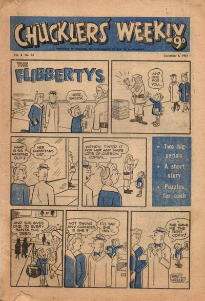 Chucklers' Weekly  v4#32 (6 December 1957)