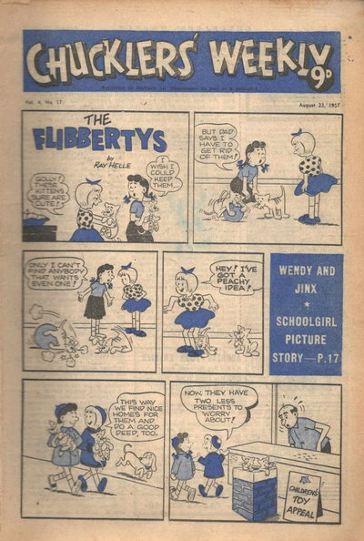 Chucklers' Weekly  v4#17 (23 August 1957)