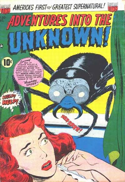 Adventures into the Unknown  #50 (December 1953)
