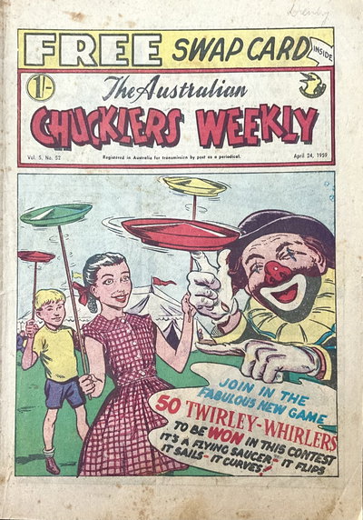 The Australian Chucklers Weekly  v5#52 (24 April 1959)