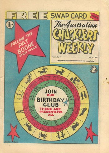 The Australian Chucklers Weekly (Molly Dye, 1959? series) v6#9 (26 June 1959)