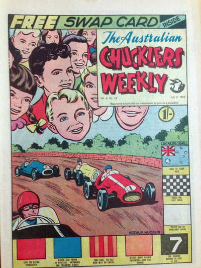 The Australian Chucklers Weekly (Molly Dye, 1959? series) v6#10 (3 July 1959)