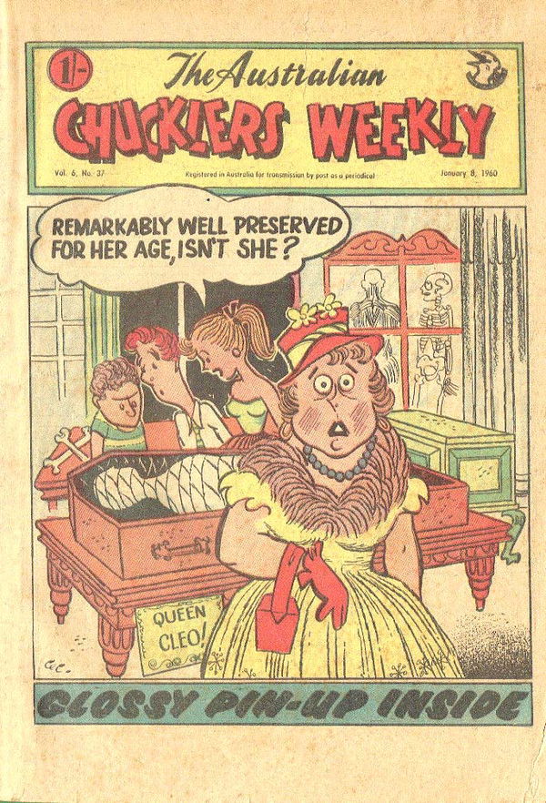 The Australian Chucklers Weekly (Chucklers, 1959 series) v6#37 ([8 January 1960?])