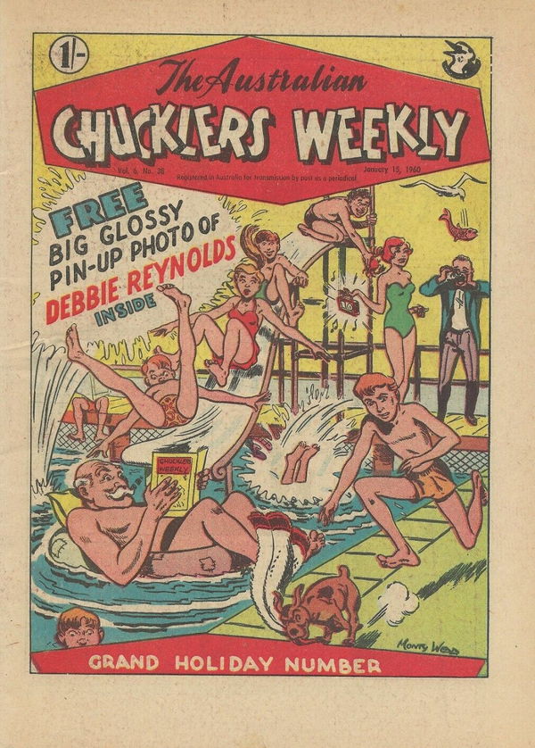 The Australian Chucklers Weekly (Chucklers, 1959 series) v6#38 (15 January 1960)