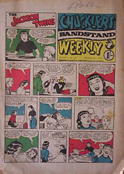 Chucklers Weekly with Bandstand  v7#40 (27 January 1961)